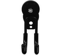 Yardwe Crochet Magnétique Noir Puissant pour Garage Cuisine, Cintre Utilitaire Stable en Aimant, Protection des Surfaces pour Outils et Équipements