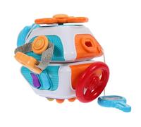 Yardwe Cube De Planche Occupé Sensoriel Enfants Éducatif Bébés Enfant en Bas Âge Cube Occupé Intéressant Planche Occupée pour Les Tout-Petits Tableau Occupé Jouets Colorful Plastique