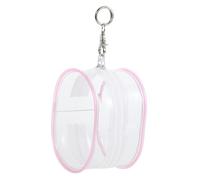 Yardwe De Sortie pour Poupée De Rangement Transparent pour Poupée Support De Poupée Pliable Couches De Transport De Poupée Reborn Doll Mignon Caddie Portable Voiture PVC Rose