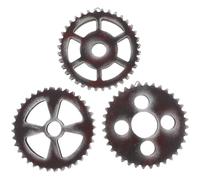 Yardwe Décoration Murale Engrenage Rétro 12X12 Cm Ornement Suspendu Style Industriel Pour Salon Bar Chambre Artisanat Unique Maison