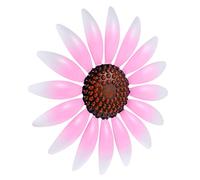 Yardwe Décoration Murale Métal Fleur De Tournesol Suspendue Art Mural Pour Maison