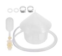 Yardwe Distributeur Eau Automatique pour Oiseaux Plastique Abreuvoir Pratique pour Pigeons Et Autres Volatiles Facile à Nettoyer Utiliser Capacité Prolongée