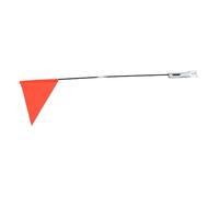 Yardwe Drapeau de Sécurité Garçon Fille avec Mât de Solide Drapeau Avertissement pour Cyclisme Plein Air Accessoires pour Garçon Fille