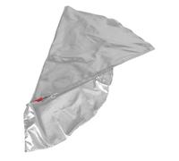 Yardwe Drapeaux de Danse Semi Circulaires avec Hampe pour Spectacles de Danse et Cultes Église Accessoires Polyvalents pour Performances Scéniques