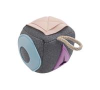 Yardwe Durable Cotton Interactive Dog Toy Portable Chew Ball for Teeth Cleaning and Food Dispensing for Puppies and Dogs