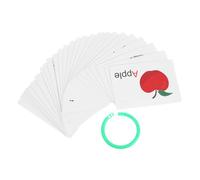 Yardwe Éducatives Anglais pour Ans Apprentissage Colorés et Interactifs Méthodes de Reconnaissance Images Mots Accessoire Éducation