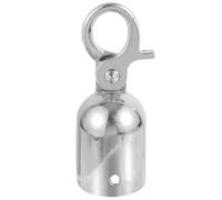 Yardwe Embout Corde 30mm en Acier Inoxydable, Embout de Câble Métallique Résistant et Élégant pour Cordon de Serrage, pour Garde-corps et Rampes de Concierge