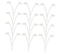 Yardwe Ensemble De 12 Clips en V pour Accessoires De Piscine - Clip De Fixation pour Balai De Piscine pour Manche Décumoire