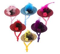 Yardwe Ensemble De 6 Mini Chapeaux De Poule Amusants pour Décoration De Fête Accessoires pour Perroquets Et Déguisements Uniques