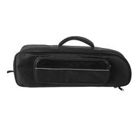 Yardwe Étui pour Trompette Petit Format en Tissu Oxford Ultra-Résistant Paquet Bandoulière Réglable avec Poche pour Embouchure Léger et Compact pour Transport et Voyage Musical