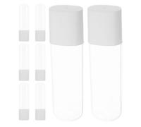 Yardwe Étui Transparent de Rangement pour 8 Embouts D’irrigateur Buccal avec Couvercles Anti-poussière, Organiseur Portable et Solide pour Voyage, Compatible Hydropulseur, Protection