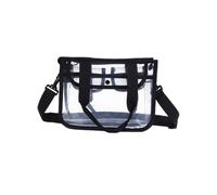 Yardwe Eva Paquet Bandoulière Noir Léger Transparent, Femme | Format D'été, Usage Travail et Sports, Style pour Lady, Composition Eva, Couleur Noir