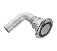 Yardwe Évent de réservoir de : évent de réservoir de Bateau en Acier Inoxydable, Dispositif de Ventilation d'échappement traversant Marin, raccord de matériel pour de 3/4 Pouce, de Yacht de