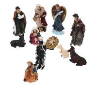 Yardwe Figurine Religieuse en Résine pour Décoration Intérieure, Sculpture Tridimensionnelle Réaliste, Accessoire D'enseignement et Ornement pour Maison en Plusieurs Occasions