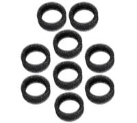 Yardwe Filtre en Mousse Éponge de Préfiltration 9 Pièces Filtre Primaire, 2,0 L/64 Oz, Noir pour Fontaine à Eau pour Chat pour Distributeur D’Eau Automatique pour Chats