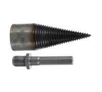 Yardwe Foret Fendeur Hexagonal pour Perceuse Électrique Acier Haute Résistance Outil Polyvalent pour Fendeuse Buche et de de Chauffage