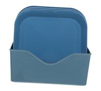 Yardwe Gamelles Carrées pour Chat À Fond Plat pour Chat À Utiliser Gamelles Empilables pour Animaux De Compagnie Antidérapantes 8 Pièces