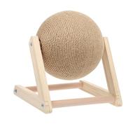 Yardwe Gratter pour Chat Sisal Boule Interactive pour Jeu Grattage pour Préserver Meubles et Votre Un Parfait Pours