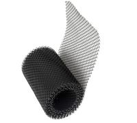 Yardwe Grille de Gouttière en Abs Noir, Protège-gouttière pour Évacuation D'eau, Coupe et Réduit le Débordement, pour Balcon et Toit