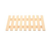 Yardwe Grille D'évacuation pour Boîte aux Lettres en Bois, Base Étanche | Fond Ajouré Surélevé, Insertion 11,8x5,9 Pouces, Protège les Courriers des Plis et Abrasions