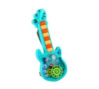 Yardwe Guitare Électrique Éducative pour Garçon Fille Musical avec Effets Sonores et Lumineux pour Débutants et Éveil Musical Design Simple et Pratique Éducatif pour