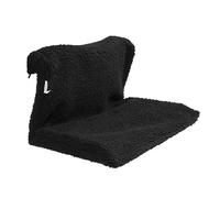 Yardwe Hamac Chat Chaud Suspendu pour Radiateur Coussin Moelleux en Polaire, Cadre en Fer Noir, Taille Moyenne, pour Intérieur Hiver, Adapté Chats, Chatons et Petits Chiens