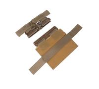 Yardwe Harnais Tactique pour Chat Ajustable en Maille Respirante, Gilet Rembourré Léger Couleur Kaki, Harnais Anti-Fugue pour Promenade Sécurisée et Contrôle des Petits Chats et Chatons