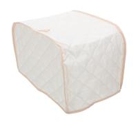 Yardwe Housse Anti-poussière pour Machine Grille, Polyester Blanc, Légère, Lavable, Protectrice, pour Plan de Travail Cuisine