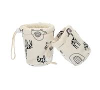 Yardwe Housse de Biberon pour Bébé 2Pcs Pratique Doublure Épaisse en Laine Protection Thermique pour Maison et Voyage Décoration