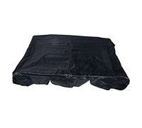 Yardwe Housse de Protection Imperméable pour Balançoire Jardin Couverture de Toit Résistante Aux Intempéries Remplaçant Extérieur Dimensions Noire et Facile à Ranger