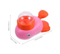 Yardwe Interactive Whale Shaped Dog Food Dispenser Toy with Rotating Puzzle Feeder Adjustable Treat Release for Healthy Eating and Training Puppies