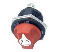 Yardwe Interrupteur Isolateur Batterie Étanche Coupe-circuit Principal pour Voiture Bateau Rv Atv et Utv Protection Corrosion et Fuite Alimentation