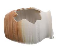 Yardwe Jarre Céramique Ancienne pour Aquarium Fontaine Cascade Décorative avec Filtre Intégré Accessoire Écologique pour Bassin de Jardin et Aquarium Intérieur