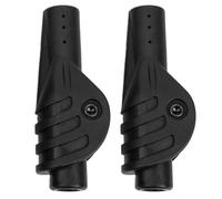 Yardwe Joint Pliable de Poteau de Support de Tente en Fibre de Carbone 2 Pièces, Installation Facile et Résistance aux Chocs, pour Structures DIY et Camping Extérieur