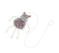 Yardwe Jouet pour Chat Suspendu Porte Balançoire avec Corde Élastique Interactif Et Auto-Jeu pour Chats Intérieur