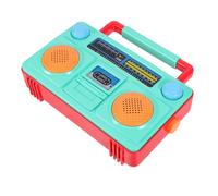 Yardwe Jouet Radio Éducatif pour Garçon et Filles Fausse Radio de Simulation Jouet Interactif Design Coloré Développement de L'Intérêt Éducation Précoce 1 Pièce