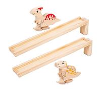 Yardwe Jouets Bois Animaux Interactif pour Garçon Fille Style Aléatoire pour Développement Ludique Relation Parent Garçon Fille