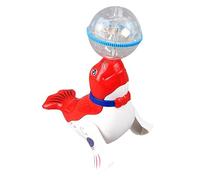 Yardwe Jouets de Lion de mer à Balle légère Luminescent Lion de mer éducatif éclairer Le pour Enfants de Dessin animé Plastique Couleur Aléatoire