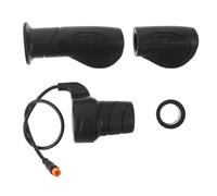Yardwe Kit d'Accélérateur à Pouce Demi-Tour 20X pour Trottinette Électrique 24-72V Connecteur Étanche M8 Compatible Scooters et Vélos Électriques Contrôle Précis Vitesse pour Usage