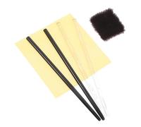 Yardwe Kit de 2 Ensembles pour Expériences Électrostatiques et Électricité par Friction avec Tiges Acryliques, Caoutchouc et Tissu Fourrure, Équipement Polyvalent et Couleur Aléatoire