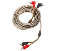 Yardwe Kit de Câbles Audio pour Caisson de Basses Voiture 5 Mètres, Câble Haut-Parleur en Cuivre Pur, Compatible Système Audio Voiture, Installation Facile pour Amélioration Sonore