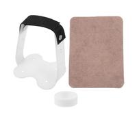 Yardwe Kit de Fixation Facile à Appliquer pour Oreilles de Chien en Abs, Support Vertical pour Soin des Oreilles Adapté aux Grandes Races et Petits Chiens