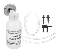 Yardwe Kit de Purge de Liquide de Frein pour Voiture 7 Pièces Flacon et Tube de Purge Manuel pour Entretien Système de Freinage Automobile Kit Complet pour Changement Liquide Frein