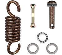 Yardwe Kit De Suspension pour Chaise Hamac Crochet De Balançoire À Ressort Robuste Pièces De Siège De Balançoire Crochet De Chaise Suspendue Accessoires pour Chaises Panier À Œufs