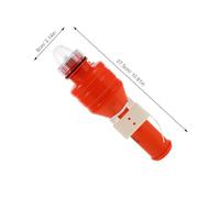 Yardwe Lampe de Signalisation Flottante Auto-allumante Étanche pour Sauvetage Mer Lumière de Sécurité Portable Résistante à Eau de Mer Balise Lumineuse Urgence pour Bateaux et Randonnée