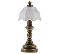 Yardwe Lampe Miniature de Table pour Maison de Poupée 1:12 Accessoire Décoratif Mini Lampadaire Ornement de Meuble Décoration de Scène Jouet pour Garçon et Filles