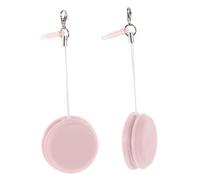 Yardwe Lingettes Nettoyantes Macaron 2 Pièces, Chiffon pour Lunettes et Téléphone Multifonction, Tissu Microfibre Lavable Double Face, pour Nettoyage Écran Smartphone, Couleur Aléatoire