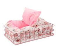 Yardwe Lit en Fer pour Hamster et Rat, Nid Rose Pratique et Stylé | Repos Quotidien, Coton Doux, Ne Se Déforme Pas, Usage pour Furet, Adapté aux Petits Animaux