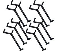 Yardwe Lot de 10 Formateurs de Branches pour Poiriers et Semis, Outils Réglables en PE Noir pour Former et Maintenir la Courbure des Branches en Intérieur et Extérieur