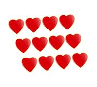 Yardwe Lot de 12 Broches de Cœur en Alliage de Zinc, Épingles Décoratives Polyvalentes pour Femmes, Accessoires pour Vêtements et Chapeaux, Saint-valentin, Mariage et Bénévolat